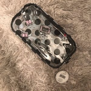 NWT Clear Makeup or Toiletry Bag - TSA Approved